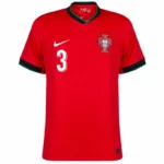Portugal Home Pepe 3 Shirt 2024-2025 Fan / Player version  Size：S-2XL Non-Customize - Image 3