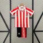 Kids Athletic Bilbao Retro Home Kits 1995-97 - Image 2