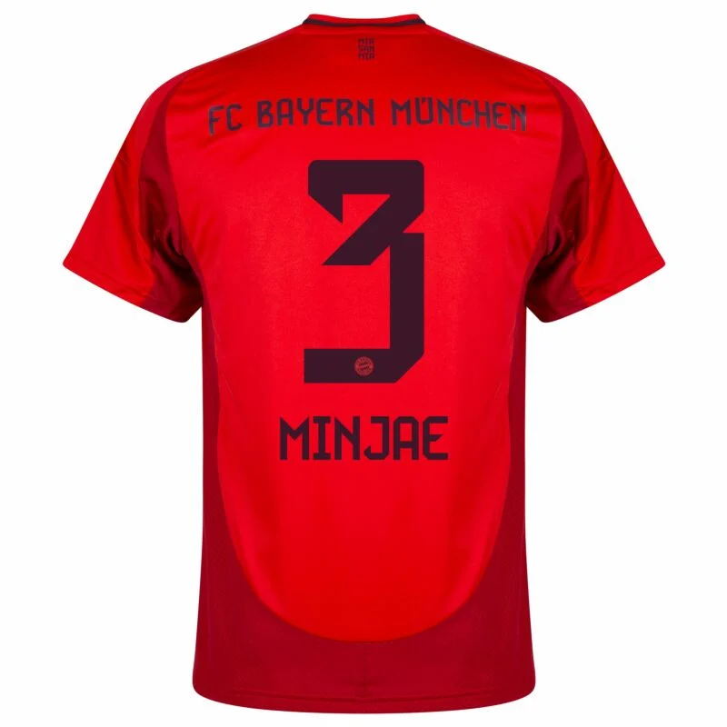 638-155021f3f6 Bayern Munich Home Minjae 3 Shirt 2024-2025 Player version Size:S-2XL Non-Customize - Image 2