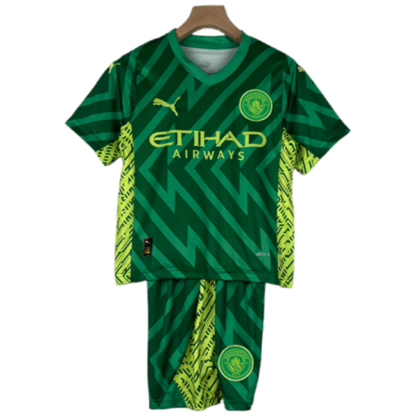Kids Goalkeeper Manchester City Kit 23-24