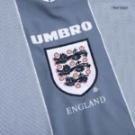 England Euro Cup 1996 Retro Away Long Sleeve Jersey - Image 6