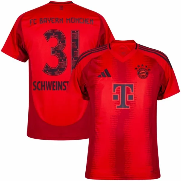 Bayern Munich Home Schweinsteiger 7 Shirt 2024-2025 Player version Size：S-2XL Non-Customize