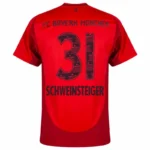 Bayern Munich Home Schweinsteiger 7 Shirt 2024-2025 Fan version  Size：S-4XL Non-Customize - Image 2