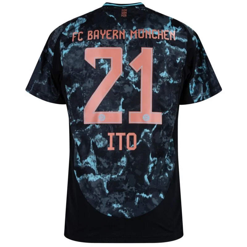 649-153256870b Bayern Munich Away Ito 21 Shirt 2024-2025 Player version  Size:S-4XL Non-Customize - Image 2