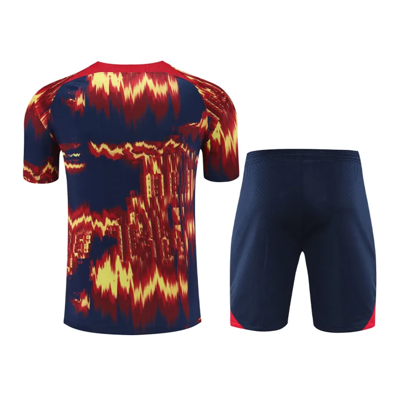 6544aee467 23-24 RB Leipzig Pre-Match Kit(Jersey+Shorts) - Image 2