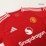 Manchester United 2024/25 Home Kit(Jersey+Shorts) - Image 7