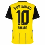 Borussia Dortmund Home Brandt 10 Shirt 2024-2025 Fan version Size:S-4XL Non-Customize - Image 2