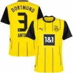 Borussia Dortmund Home Anton 3 Shirt 2024-2025 Player version Size：S-2XL Non-Customize