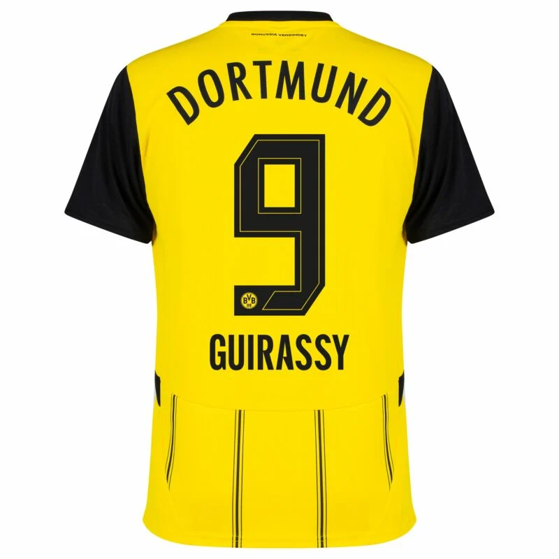 692-1715568fc8 Borussia Dortmund Home Guirassy 9 Shirt 2024-2025 Player version Size:S-2XL Non-Customize - Image 2