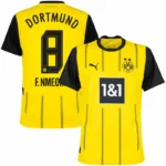 Borussia Dortmund Home F.Nmecha 8 Shirt 2024-2025 Fan version Size：S-4XL Non-Customize