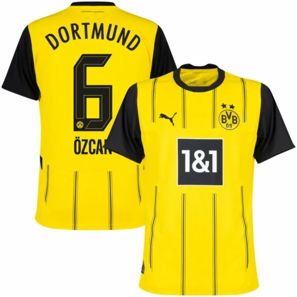 Borussia Dortmund Home Özcan 6 Shirt 2024-2025 Player version Size:S-2XL Non-Customize