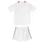 23-24 Kids Olympique Lyonnais Home Kit Jersey+Shorts - Image 2