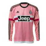 15-16  Juventus Retro Long Sleeve Jersey Away - Image 8