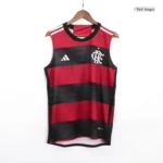 CR Flamengo 2023/24 Training Vest Red&Black - Image 3