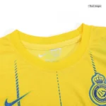 Kids Al Nassr 2023/24 Home Whole Kit(Jersey+Shorts+Socks) - Image 7