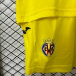 Villarreal Home Kid Kits Youth Apparels Soccer Jersey 24-25 - Image 6