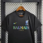 BALMAIN 24-25 Liverpool Black Training Suit Football Jersey - Image 6