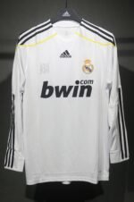 Real Madrid Retro Home Shirt Long Sleeve Jersey 2009-10 - Image 6