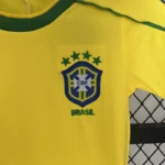 Kids Brazil World Cup Home Retro Kits 1998 - Image 4