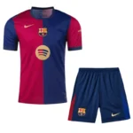 2024-25 Barcelona Home Full Kit(Jersey+Shorts+Socks) - Spotify Logo Without Text - Image 3