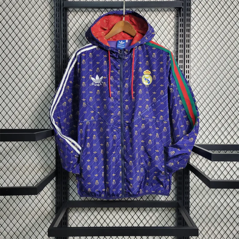 7147571801 Real Madrid Jersey Windbreaker GUCCI Joint Edition 2023-2024 - Image 3