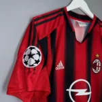 AC Milan Retro Home Kaka 22 Shirt 2004 2005 Non-Customize - Image 3