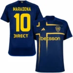 Boca Juniors Third Maradona 10 Shirt 2024-2025 Fan version Size：S-4XL Non-Customize