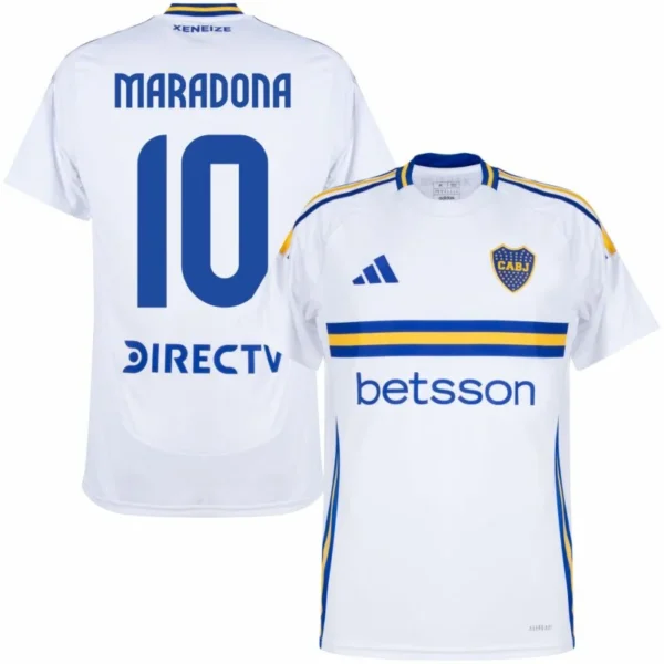 Boca Juniors Away Maradona 10 Shirt 2024-2025 Fan version Size：S-4XL Non-Customize