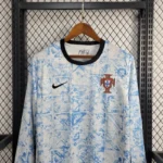 2024 Portugal Nation Away Long Sleeve Jersey Euro - Image 4