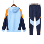 Adidas Real Madrid 2024-25 Hooded Training Tracksuit Kits - Image 2