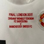 Manchester United 10-11 Away Champions League Retro Kids Kits Youth Apparels Jersey - Image 6