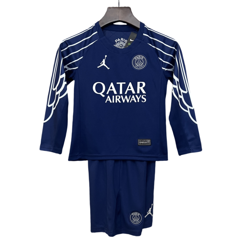 775eed31 Kids PSG custom Fourth Away Soccer Kits 2024-25 - Image 1