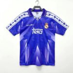 Real Madrid Retro Jersey Away Shirt 1996-97 - Image 2
