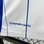 Real Zaragoza Home Kid Kits Youth Apparels Soccer Jersey 24-25 - Image 6