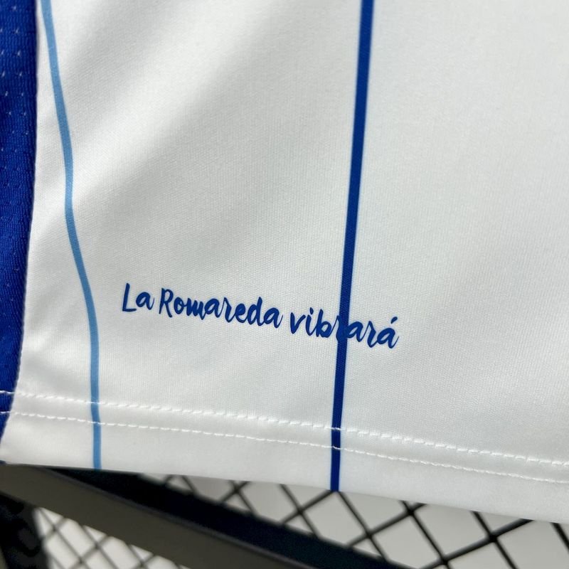 78fd097c40 Real Zaragoza Home Kid Kits Youth Apparels Soccer Jersey 24-25 - Image 6