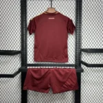 24-25 AS Roma Home Kids Kit Jersey+Shorts - Image 3