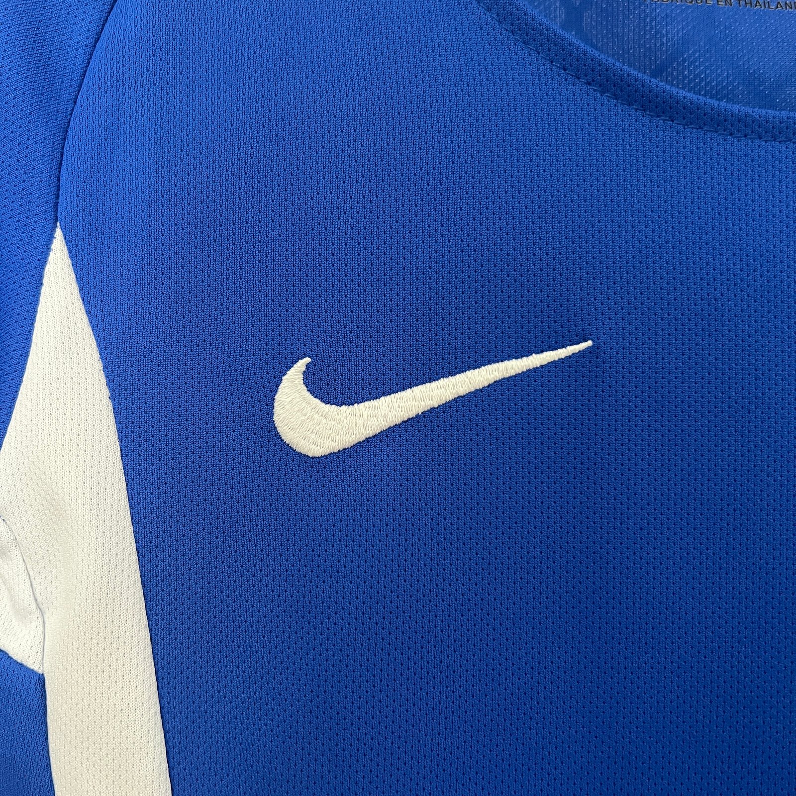 7e77fc8c Kids Brazil World Cup Away Retro Kits 2002 - Image 5