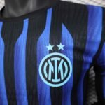 Inter Milan Home Shirt SOccer Jersey Long Sleeve Player Version 25-26 - Image 4