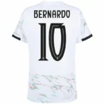 Portugal Away  Bernardo 10 Shirt 2025-2026 Fan / Player version  Size：S-2XL Non-Customize - Image 2