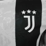 24-25 Juventus Home Soccer Jersey Player Version Long Sleeve - Image 5