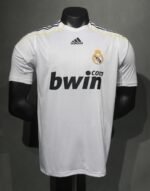 Real Madrid Ronaldo #9 Retro Jersey Home Shirt 2009-10 - Image 6
