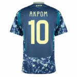 Ajax Away Akpom 10 Shirt 2024-2025  Fan version Size：S-2XL Non-Customize - Image 2
