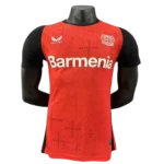 24-25 Bayer 04 Leverkusen Home Soccer Jersey Player Version