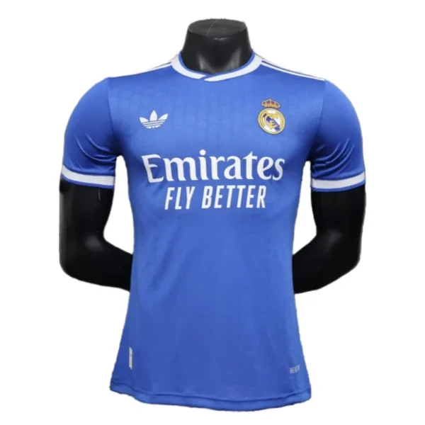 Real Madrid Third Away Soccer Jersey Player Version Shirt 25-26