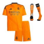 Kids Real Madrid Custom Away Full Soccer Kits 2024-25