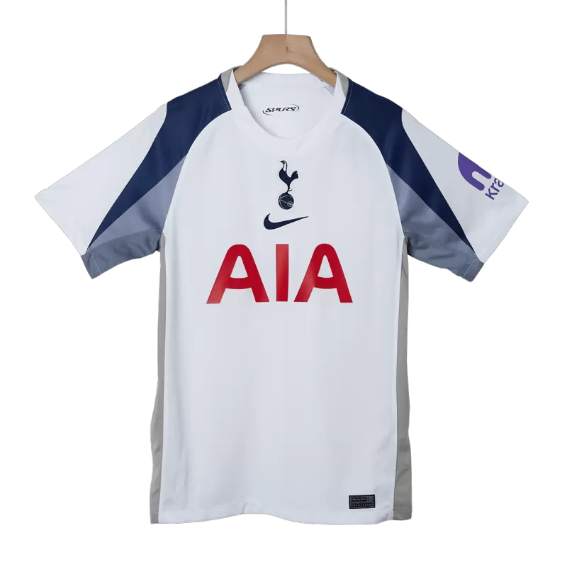 Tottenham Hotspur Home Soccer Jersey 2025/26 with White available at gogoalshop