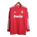 Real Madrid Retro Jersey Long Sleeve Third Away 2011-12