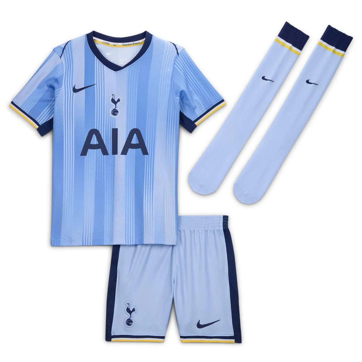 842e2c3407 24-25 Tottenham Hotspur Away Kid Kits Youth Apparels Football Jersey - Image 1