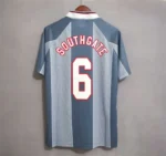 England Euro Cup 1996 Retro Soccer Jersey Away - Image 3