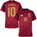Belgium Home R.Lukaku 10 Shirt 2024-2025 Fan  Non-Customize